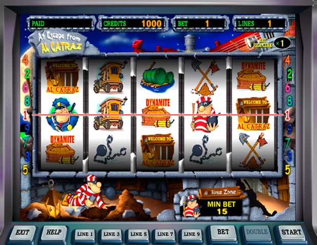 игровой автомат Алькатрас на реальные деньги