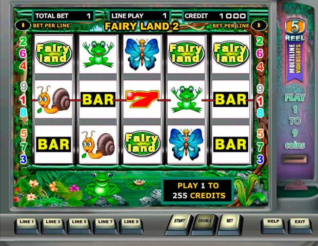 Игровой автомат Fairy Land на реальные деньги