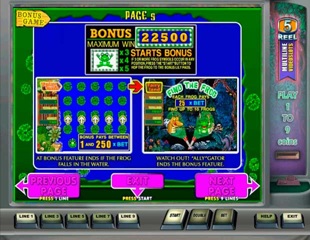 Игровой автомат Лягушка на деньги онлайн